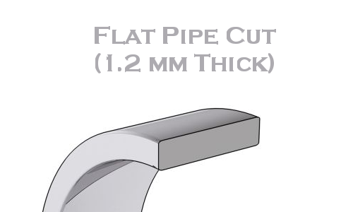 Flat Pipe Cut Band